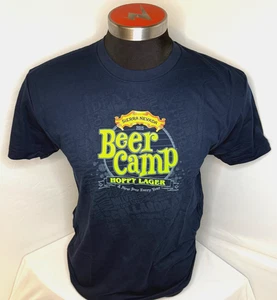 NWT - Sierra Nevada Brewing Co 2015 Beer Camp Hoppy Lager Beer T Shirt Unisex M - Picture 1 of 6