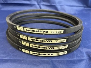 Optibelt 3L220 Classic V Belt 22” Fractional HP Light Duty Drive Belt (Lot of 4) - Picture 1 of 5
