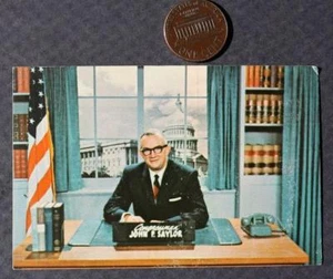 1960er Johnstown Pennsylvania John Saylor für Kongress Kampagne Foto Abstimmungskarte -- - Bild 1 von 1