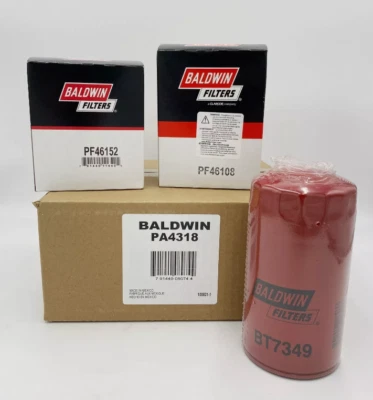 Ram 2500 3500 2019-2024 6,7 Cummins kit de servicio de filtro de aire combustible Baldwin Foto 1 de 4