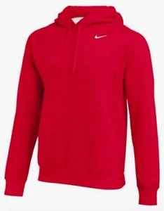 Nike Men OR Women's Club Pullover Hoodie-RED-XXL-in original nike bag - Picture 1 of 8
