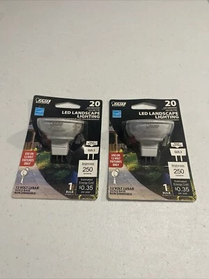 Feit Electric Landscape LED EQ MR16 Warm White G5.3 Base LED Light Bulb 2 Pack - Image 1 of 4