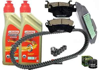 CASTROL HIFLO MITSUBOSHI BANDO TAGLIANDO HONDA SH/300 2014 OLIO FILTRI CINGHIA RULLI PASTIGLIE X HONDA SH 300