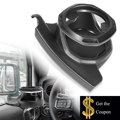 For 2018-2024 Jeep Wrangler JL JLU Gladiator JT MHG-037 Driver Drink Cup Holder Foto 1 de 4