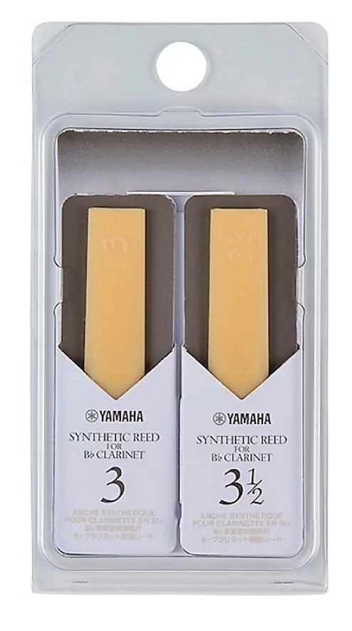 Paquete de muestra de caña de clarinete sintético Yamaha 1ea 3.0 y 3.5 YAC CLR3035 Foto 1 de 1