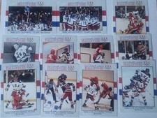 1991 Impel 1980 U.S. Olympic Hockey Team set Mike Eruzione Herb Brooks Jim Craig