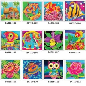Batik Drawing / Batik Painting - Picture 1 of 2