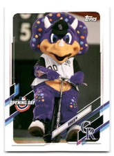 Dinger 2021 Topps Opening Day #M-4 Colorado Rockies BASEBALL
