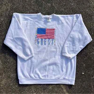 Vintage Americana Guess Jeans Crewneck Sweatshirt One Size - Picture 1 of 7