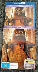 THE HOBBIT AN UNEXPECTED JOURNEY.3D Blu-ray+ 2dblu. - Picture 1 of 3
