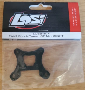 Team Losi LOSB1874 Mini 8ight Front Carbon Fiber Shock Tower - Picture 1 of 1