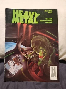 Heavy Metal The Adult Illustrated Fantasy~ 1983 March ~ - Picture 1 of 3