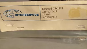 Kenwood ts-180s new - Imagen 1 de 3