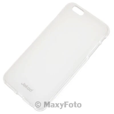 JEKOD CUSTODIA ORIGINALE COVER SILICONE TPU CASE APPLE IPHONE 6 PLUS BIANCA NEW - Immagine 1 di 4