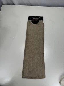 The Christmas Shoppe Burlap Christmas Tree Skirt Tan Brown New With Tags - Picture 1 of 5