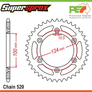 Nuevo * Supersprox * Piñón trasero para DUCATI 620 MONSTER IE DARK 620cc - Imagen 1 de 4