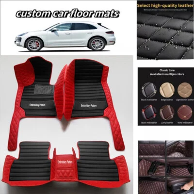 For Volkswagen Arteon Atlas Beetle ID.4 ID.7 Polo Tiguan Taigun CC Car Floor Mat - Image 1 of 4