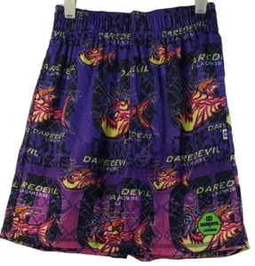 Wreckless Lacrosse Youth Boys' Daredevil Piranha Shorts - Purple, Medium - Picture 1 of 6