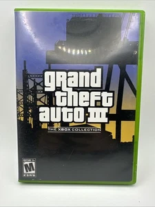 Grand Theft Auto 3 III The Xbox Collection (Microsoft Xbox, 2003)W Map No Manual - Picture 1 of 4