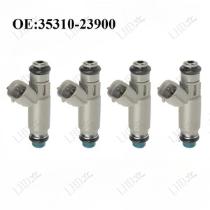 4Pcs Fuel Injectors For 2007-2009 Kia Spectra Hyundai Elantra 2.0L 35310-23900) - Picture 1 of 4