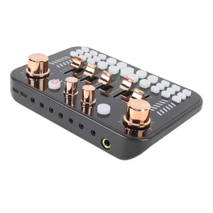 Podcast Equipment Bundle Live Sound Card Mixer 8 Stylish Scene Soundeffekte - Bild 1 von 24