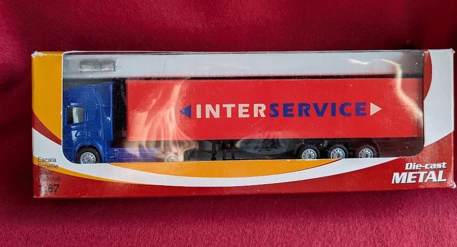 JOAL Camion Scania  interservice Ref:502 1/87em - Photo 1/1