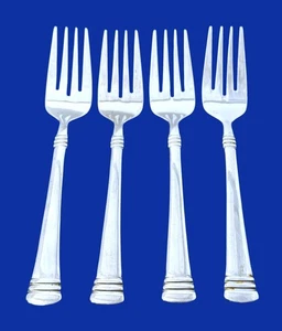 Cambridge CODIE Posate Acciaio Inox Lucido - Set di 4 Forchette per Insalata 6 1/4" - Foto 1 di 2