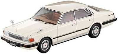 Ignition TOMYTEC 1/43 T-IG4325 Nissan Cedric HT 280E Brougham White Model Car - Image 1 of 4