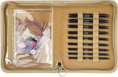 Circular Knitting Needle Kit, 9 Pcs Interchangeable Circular Knitting Needle Set - image 1 of 4