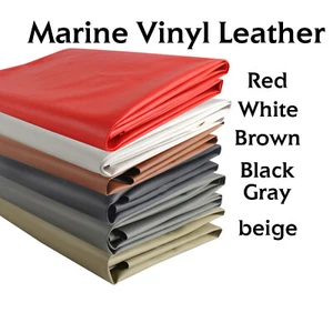 Boat/Auto Vinyl Seat Soft Material Renew Faux Leather Fabric Upholstery Marine - Picture 1 of 19