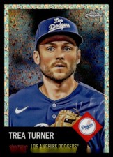 2022 Topps Chrome Platinum Rose Gold Mini Dia Ref Trea Turner #60 (15/75)