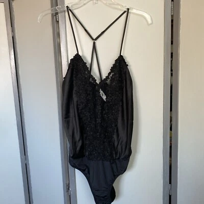 Flora Nikrooz Showstopper Teddy Bodysuit Sz. M NWT - Image 1 of 4