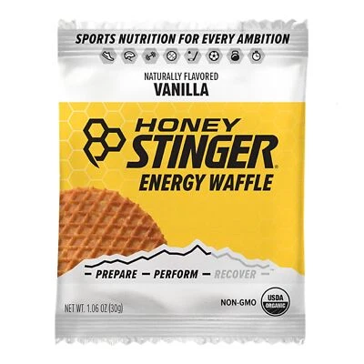 Waffle de vainilla orgánico Honey Stinger paquete de 4 1,06 OZ Foto 1 de 4