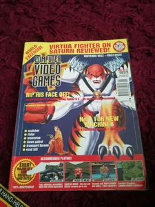 vintage Issue 158 CVG Computer And Video Games Magazine 1995 rare