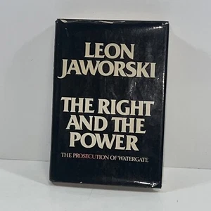 THE RIGHT AND THE POWER SIGNED  by LEON JAWORSKI 1976 HARDCOVER 1ST/3RD - Imagen 1 de 9