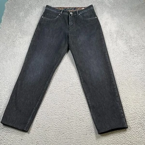 E. Marinella Jeans Men's 34x30 London Fit Zip Fly Made In Italy Selvedge Denim - Picture 1 of 22