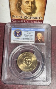 3rd President Thomas Jefferson 2007P NGC Certified MS65 1st Day Issue X234 - Picture 1 of 6