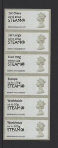 MACHIN Ma13 STEAM GWR A010 FEBRUARY 2019 COLLECTOR Strip POST GO FV £18.45 - Picture 1 of 1