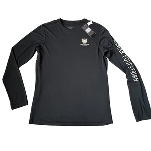 Noel Asmar Mens M Long Sleeve Tee Shirt Equestrian Logo NEW Black Pullover Top - Picture 1 of 7