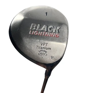 TaylorMade Black Lightning #1 Driver Golf Club VFT Titanium Head Graphite Shaft - Picture 1 of 7