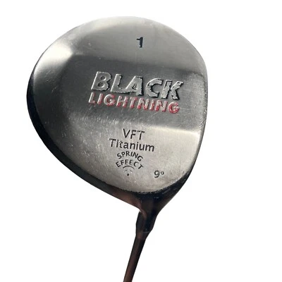 TaylorMade Black Lightning #1 Driver Golf Club VFT Titanium Head Graphite Shaft - Image 1 of 4