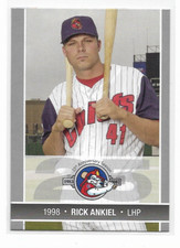 Rick Ankiel  2007 Multi Ad Peoria Chiefs 25th Anniversary Minor League Card 