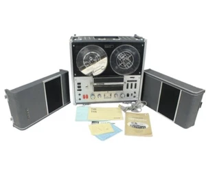 Sony TC-660 Tapecorder Reel to Reel With Speakers & Manual Portable Tested - Picture 1 of 7