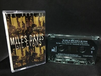 The Best Of Miles Davis & Gil Evans Cassette Tape (Sony 1997) Jazz Big Band - Image 1 of 3