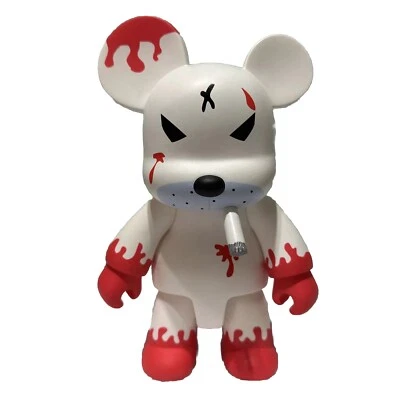 "Estatua coleccionable Y2K 8"" Redrum White Bear de Frank Kozik TOY2R QEE 2007" Foto 1 de 4