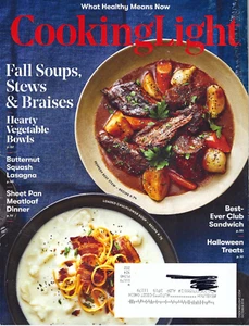 Cooking Light Magazine October 2018 Fall Soups Stews & Braises Vegetable Bowls - Picture 1 of 1