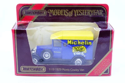 2764 Matchbox Models of Yesteryear Y-19 1929 Morris Cowley Van Michelin  OVP - Bild 1 von 3