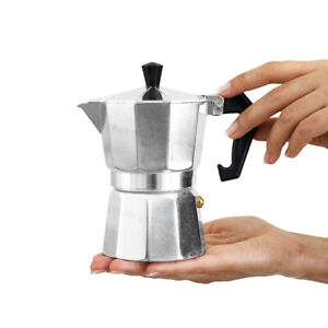 Stove Top Espresso Moka Pots Italian Coffee Maker, Cafetera Cubana Café Expreso