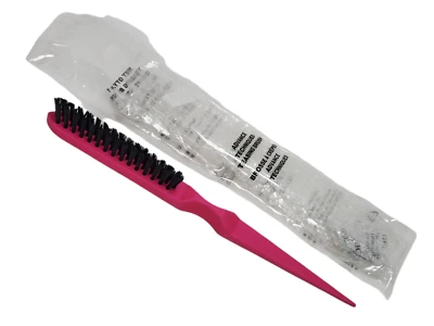 Hair Fuchsia/Pink Teasing Brush NIP Approximately ~8 2/3 inch Advance Techniques - Image 1 of 2