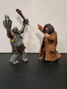 Harry Potter Mountain Troll, Hagrid 8in. Figures Deluxe Creature Mattel 2001 - Picture 1 of 12